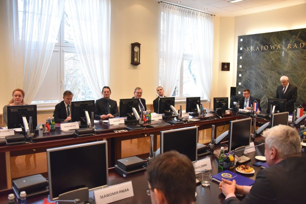 Spotkanie z delegacją Rady Sądownictwa Holandii, Warszawa, 26 stycznia 2017 r.