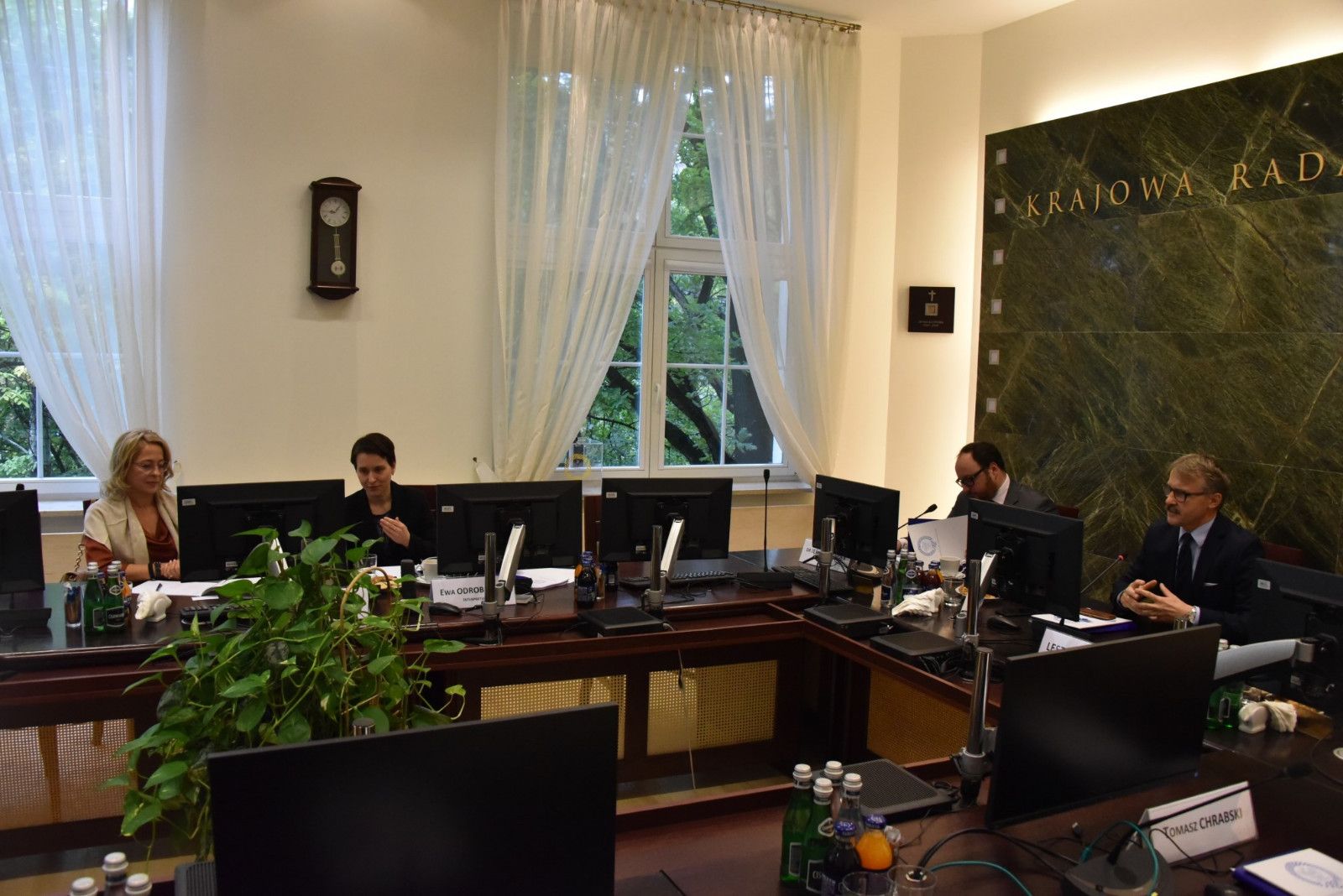 Spotkanie z delegacją Najwyższej Rady Sądownictwa Rumunii, Warszawa, 22 września 2019 r.